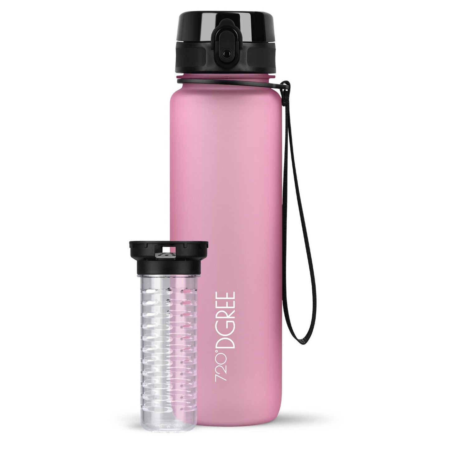 Trinkflasche 720DGREE uberBottle softTouch mit Früchtebehälter 1000ml