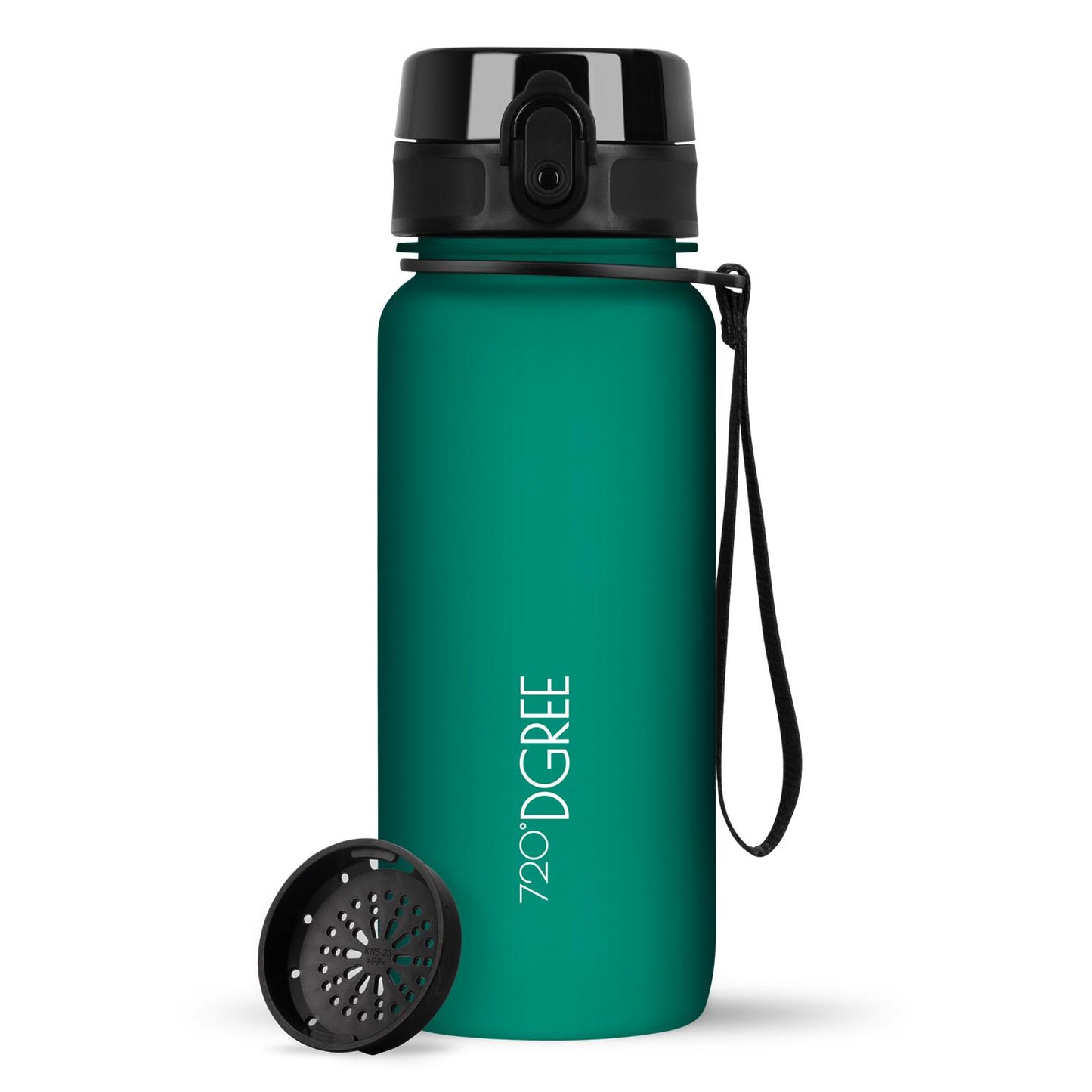 Trinkflasche 720DGREE uberBottle softtouch mit Sieb 650ml