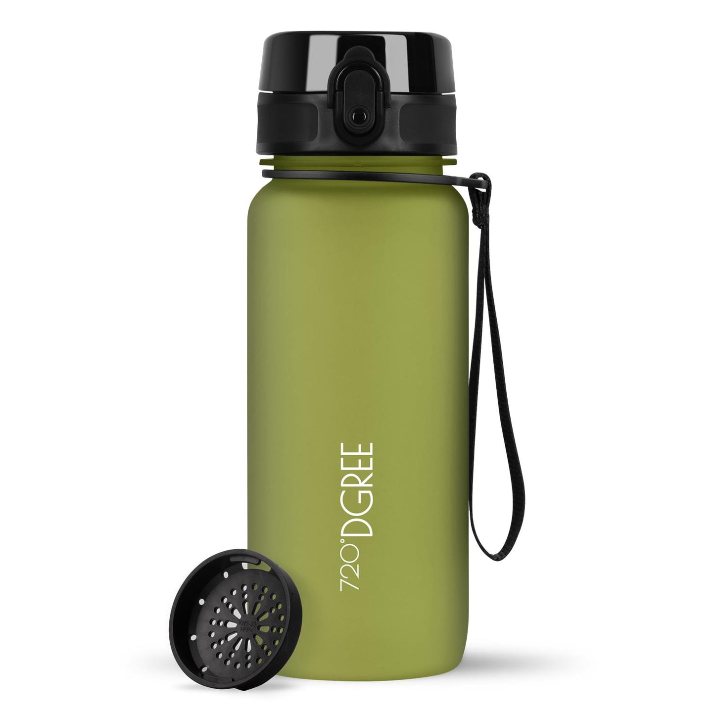 Trinkflasche 720DGREE uberBottle softtouch mit Sieb 650ml
