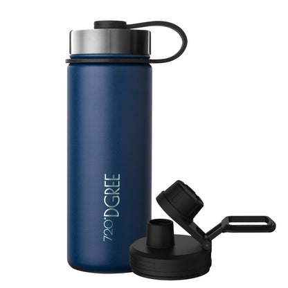 noLimit - Isolier Trinkflasche aus Edelstahl inkl. Sportdeckel 530ml