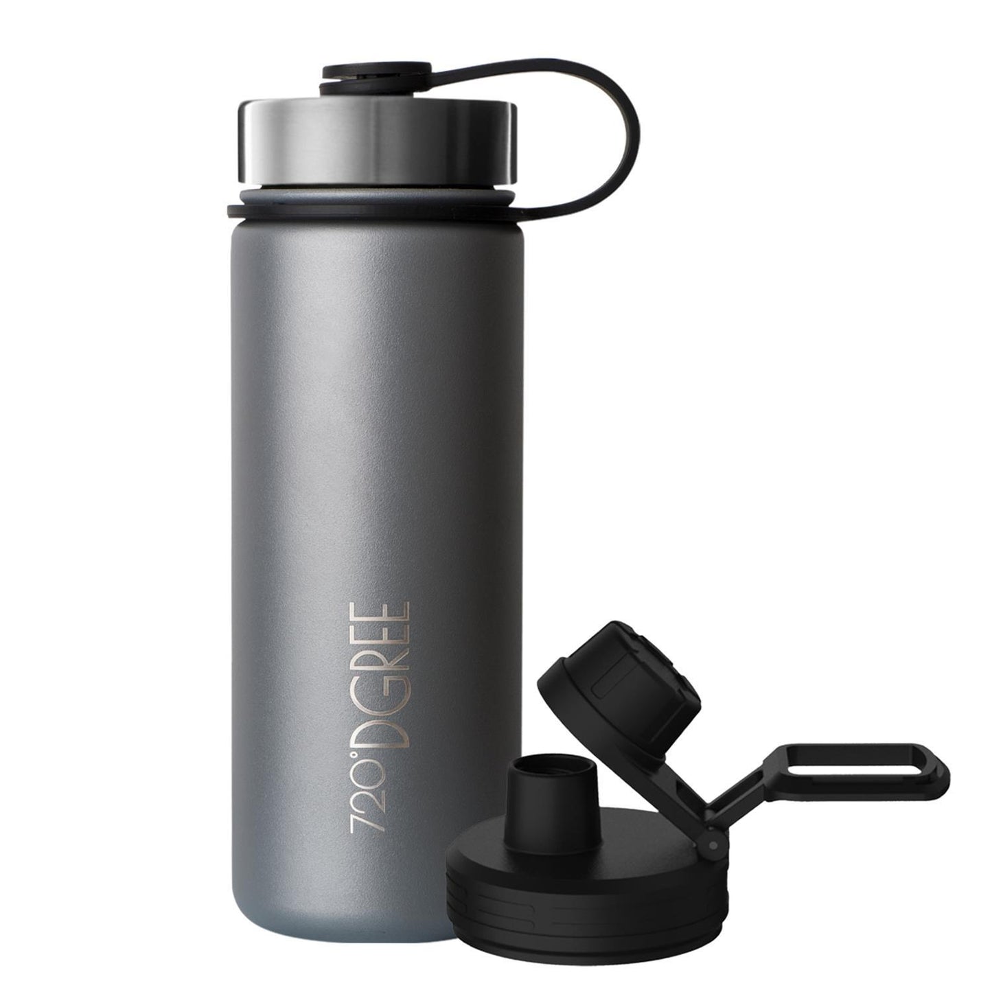 noLimit - Isolier Trinkflasche aus Edelstahl inkl. Sportdeckel 530ml