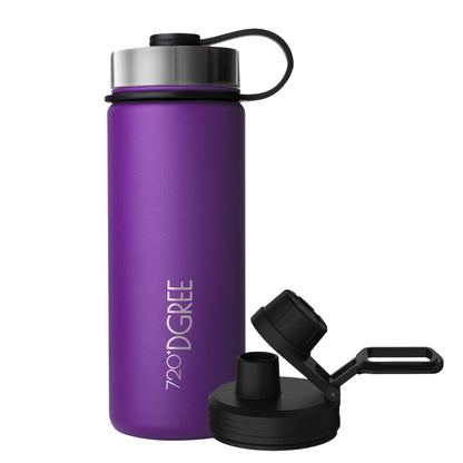 noLimit - Isolier Trinkflasche aus Edelstahl inkl. Sportdeckel 530ml