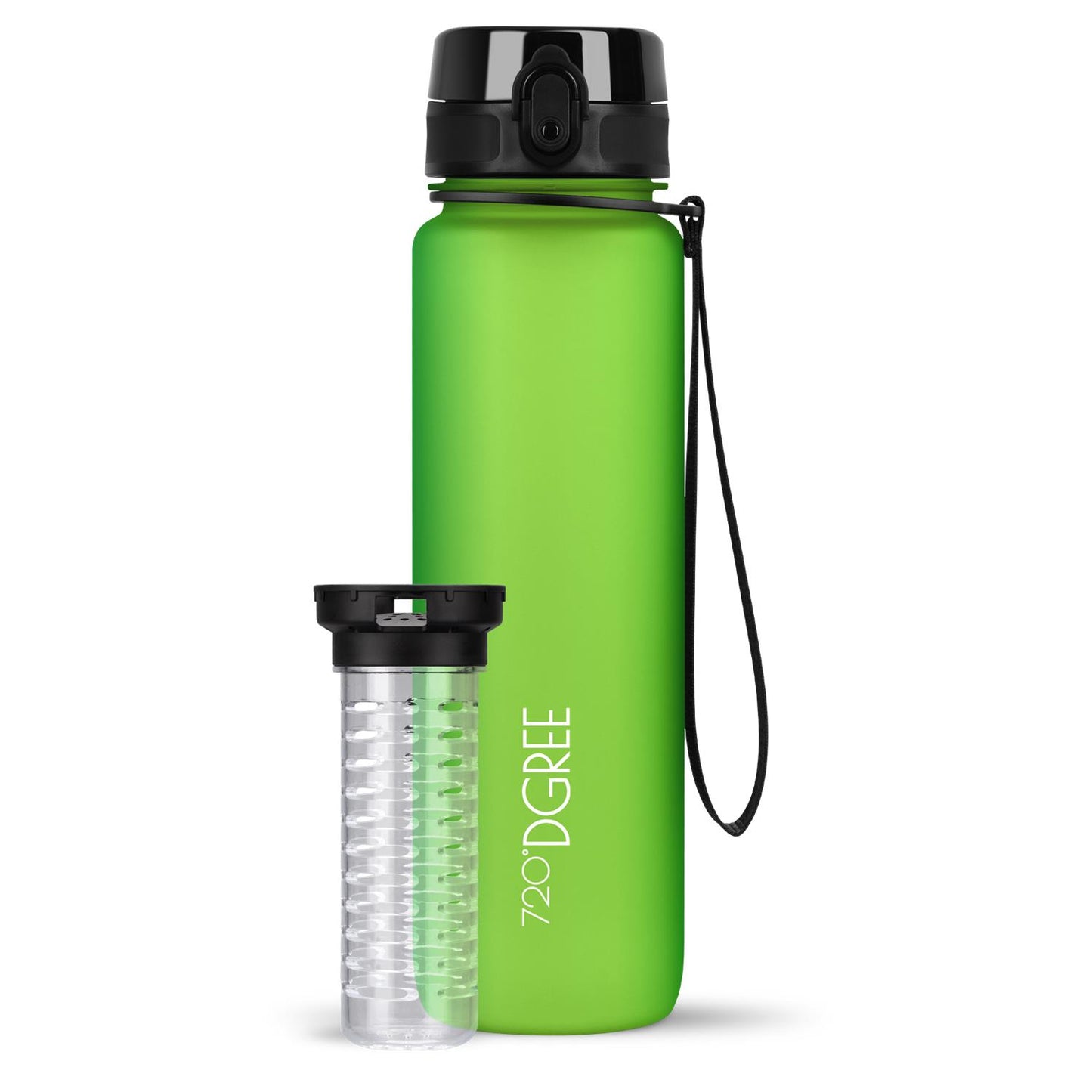 Trinkflasche 720DGREE uberBottle softTouch mit Früchtebehälter 1000ml