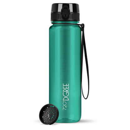 Trinkflasche 720DGREE uberBottle Trinkflasche 1000ml| crystalClear Sieb