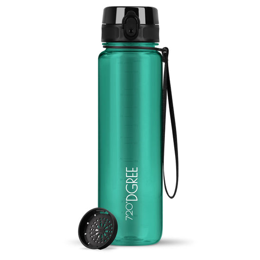 Trinkflasche 720DGREE uberBottle Trinkflasche 1000ml| crystalClear Sieb