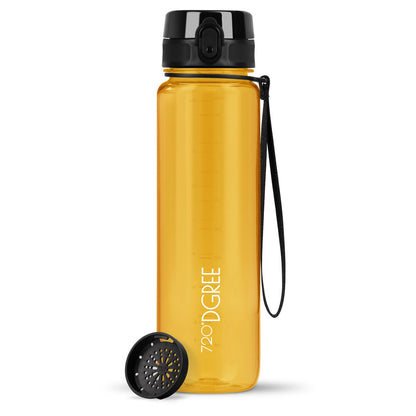Trinkflasche 720DGREE uberBottle Trinkflasche 1000ml| crystalClear Sieb