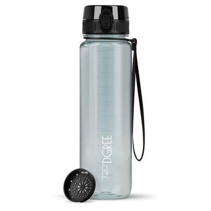 Trinkflasche 720DGREE uberBottle Trinkflasche 1000ml| crystalClear Sieb