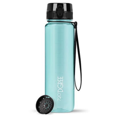 Trinkflasche 720DGREE uberBottle Trinkflasche 1000ml| crystalClear Sieb