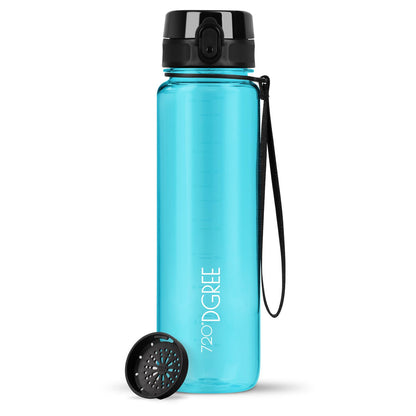 Trinkflasche 720DGREE uberBottle Trinkflasche 1000ml| crystalClear Sieb