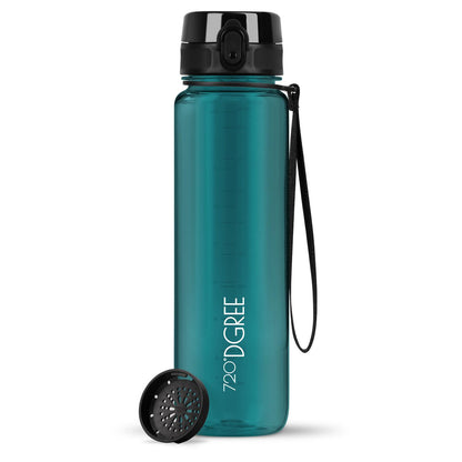 Trinkflasche 720DGREE uberBottle Trinkflasche 1000ml| crystalClear Sieb
