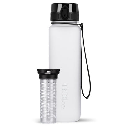 Trinkflasche 720DGREE uberBottle softTouch mit Früchtebehälter 1000ml