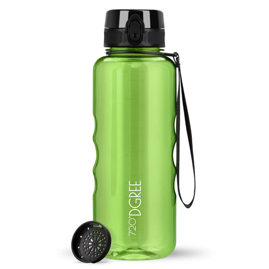 Trinkflasche 720DGREE uberBottle Trinkflasche 1500ml crystalClear Sieb