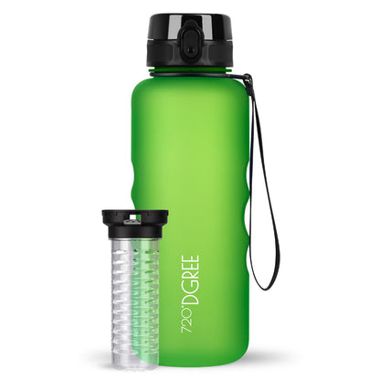 Trinkflasche 720DGREE uberBottle softTouch mit Früchtebehälter 1500ml