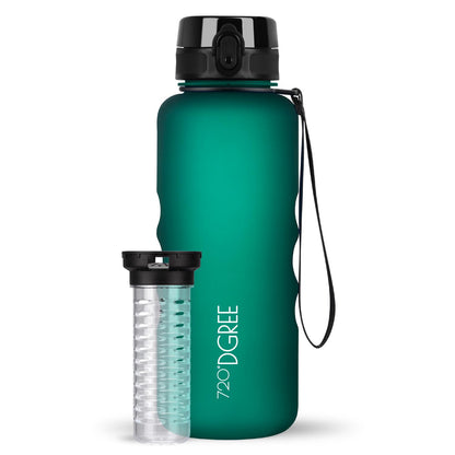 Trinkflasche 720DGREE uberBottle softTouch mit Früchtebehälter 1500ml