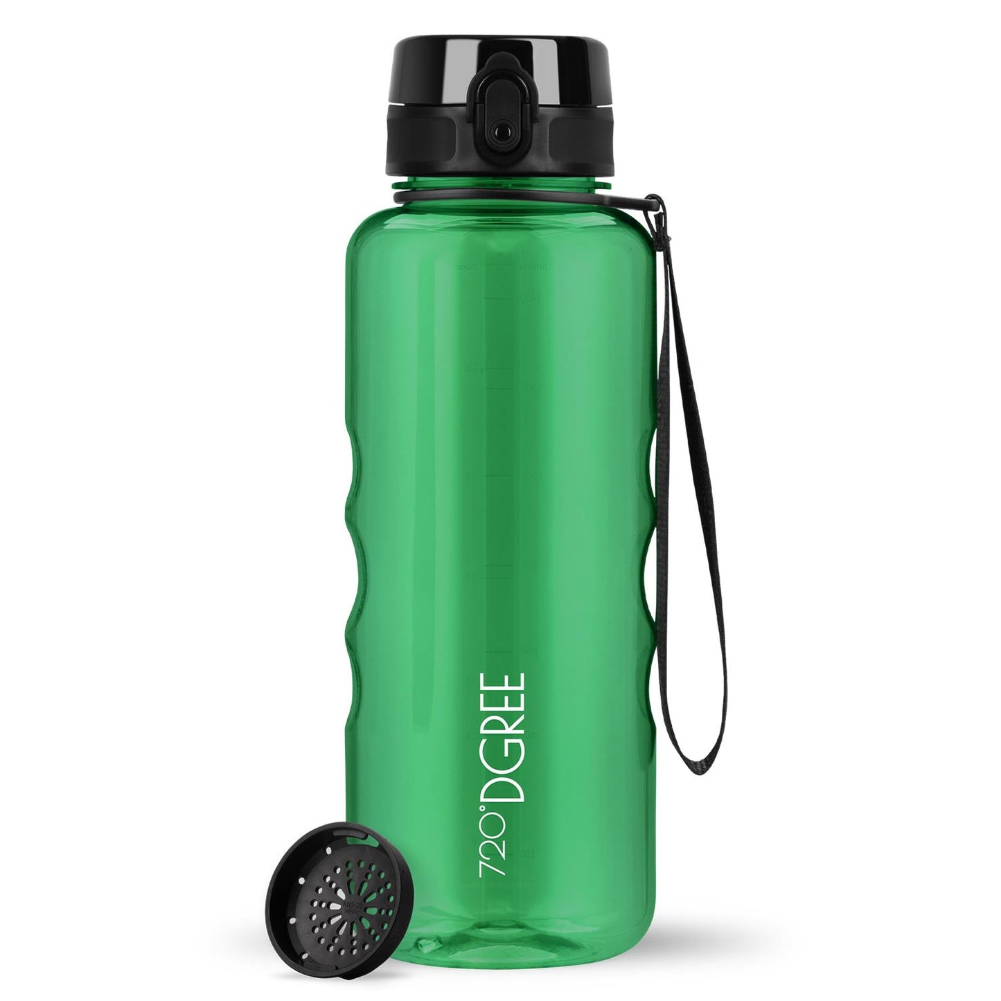 Trinkflasche 720DGREE uberBottle Trinkflasche 1500ml crystalClear Sieb