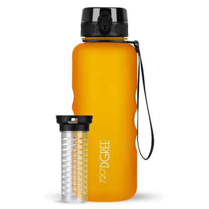 Trinkflasche 720DGREE uberBottle softTouch mit Früchtebehälter 1500ml