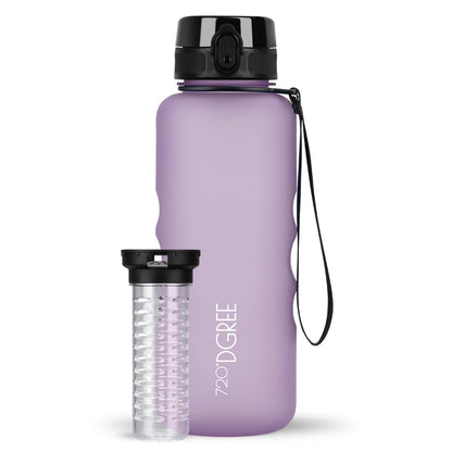 Trinkflasche 720DGREE uberBottle softTouch mit Früchtebehälter 1500ml