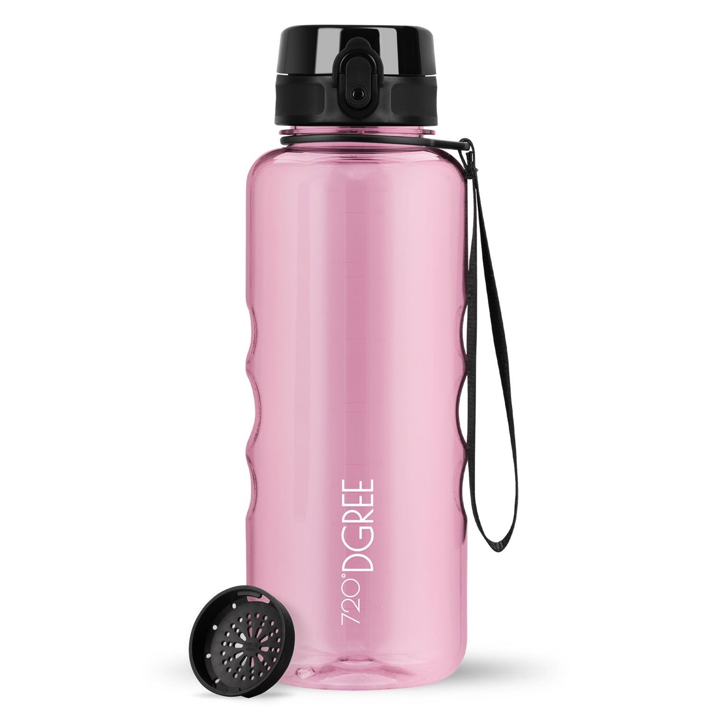 Trinkflasche 720DGREE uberBottle Trinkflasche 1500ml crystalClear Sieb