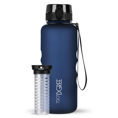 Trinkflasche 720DGREE uberBottle softTouch mit Früchtebehälter 1500ml