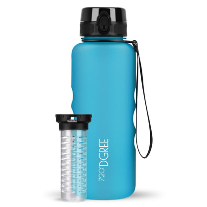 Trinkflasche 720DGREE uberBottle softTouch mit Früchtebehälter 1500ml