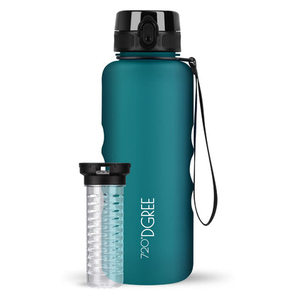 Trinkflasche 720DGREE uberBottle softTouch mit Früchtebehälter 1500ml