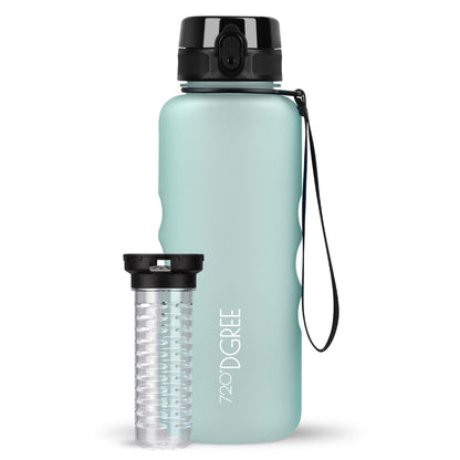 Trinkflasche 720DGREE uberBottle softTouch mit Früchtebehälter 1500ml