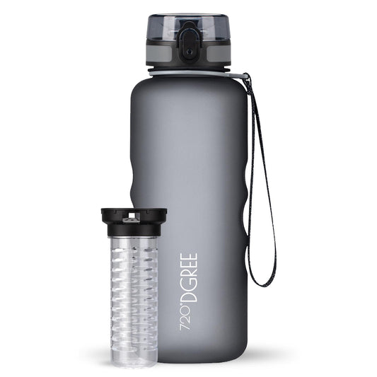 Trinkflasche 720DGREE uberBottle softTouch mit Früchtebehälter 1500ml