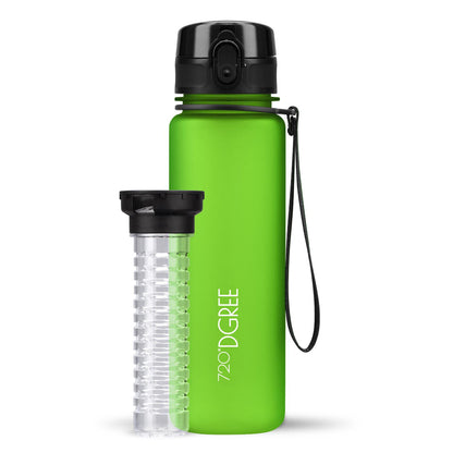 Trinkflasche 720DGREE uberBottle softTouch mit Früchtebehälter 500ml