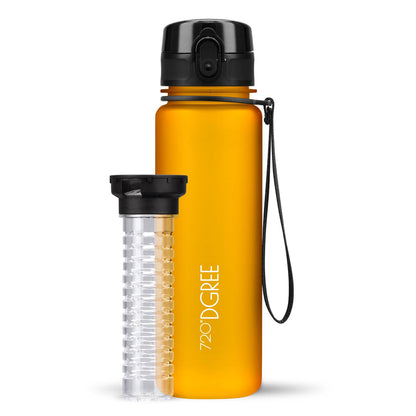 Trinkflasche 720DGREE uberBottle softTouch mit Früchtebehälter 500ml