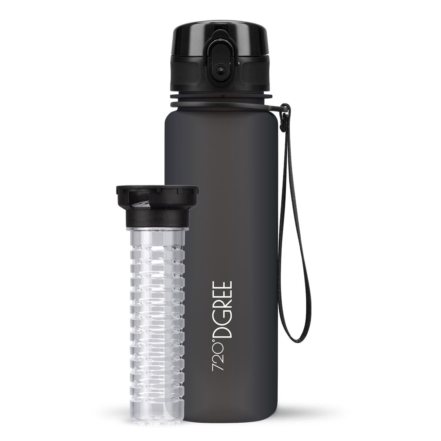 Trinkflasche 720DGREE uberBottle softTouch mit Früchtebehälter 500ml