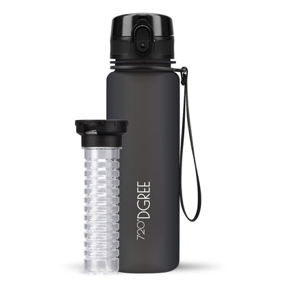 Trinkflasche 720DGREE uberBottle softTouch mit Früchtebehälter 500ml