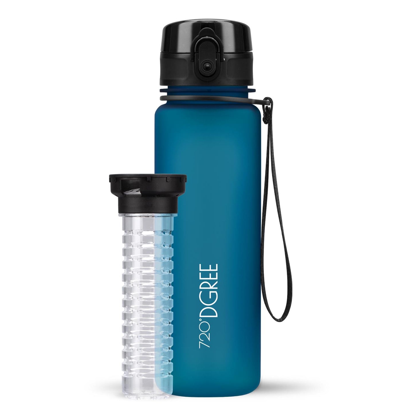 Trinkflasche 720DGREE uberBottle softTouch mit Früchtebehälter 500ml