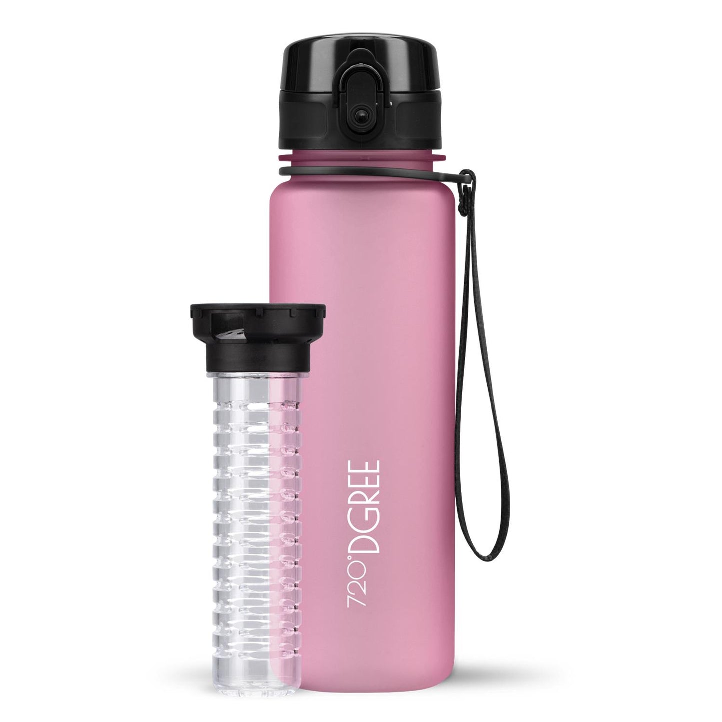 Trinkflasche 720DGREE uberBottle softTouch mit Früchtebehälter 500ml