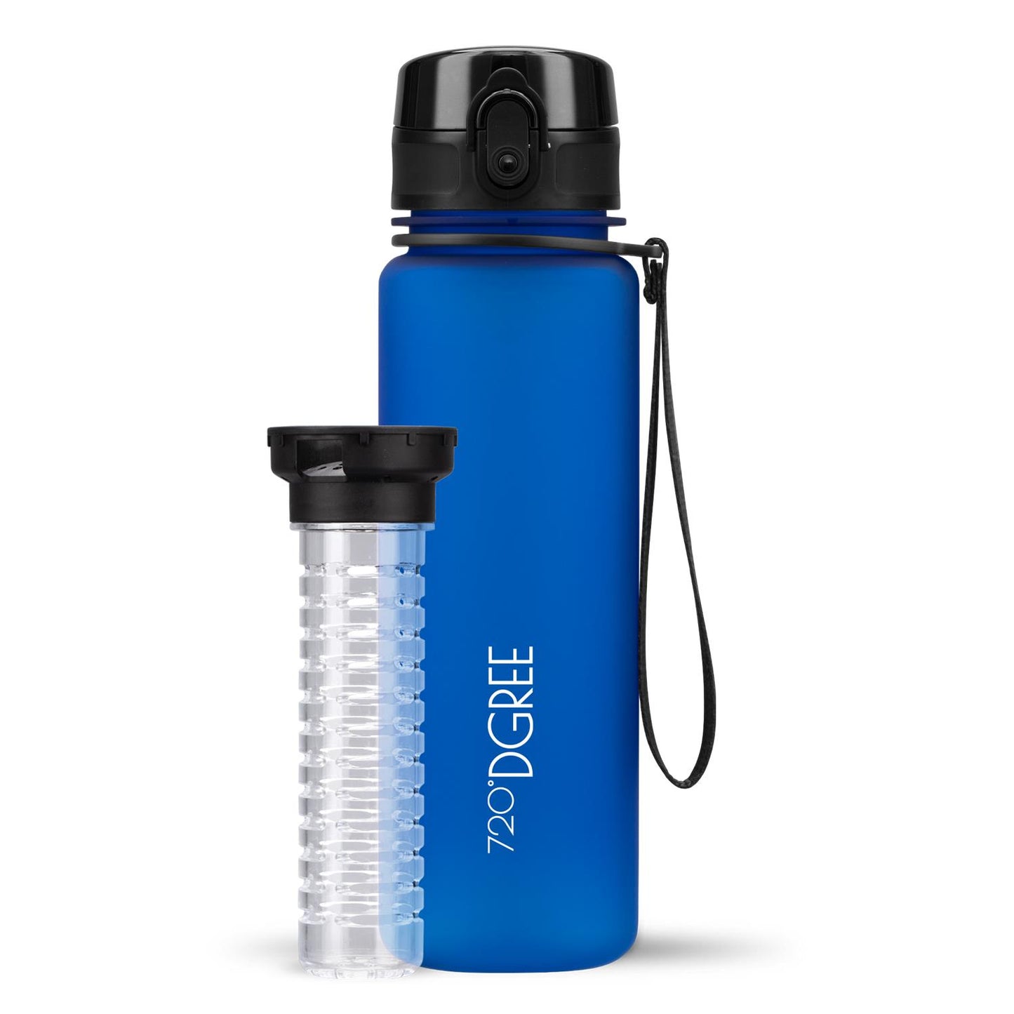 Trinkflasche 720DGREE uberBottle softTouch mit Früchtebehälter 500ml