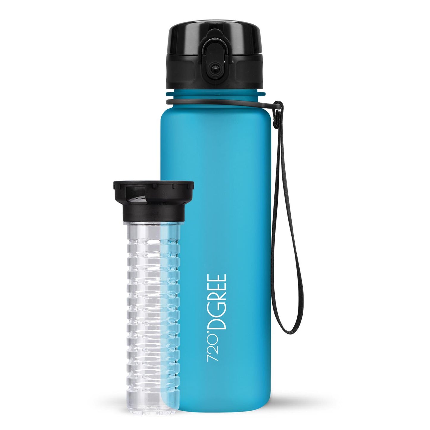 Trinkflasche 720DGREE uberBottle softTouch mit Früchtebehälter 500ml