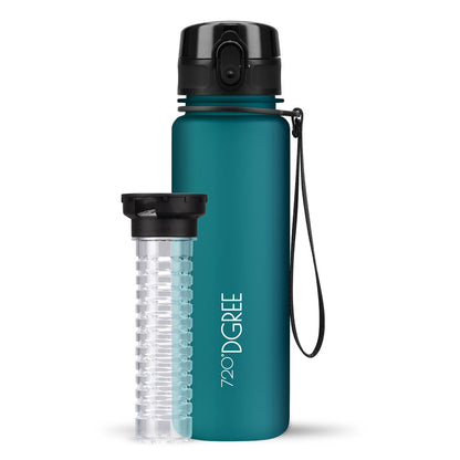 Trinkflasche 720DGREE uberBottle softTouch mit Früchtebehälter 500ml