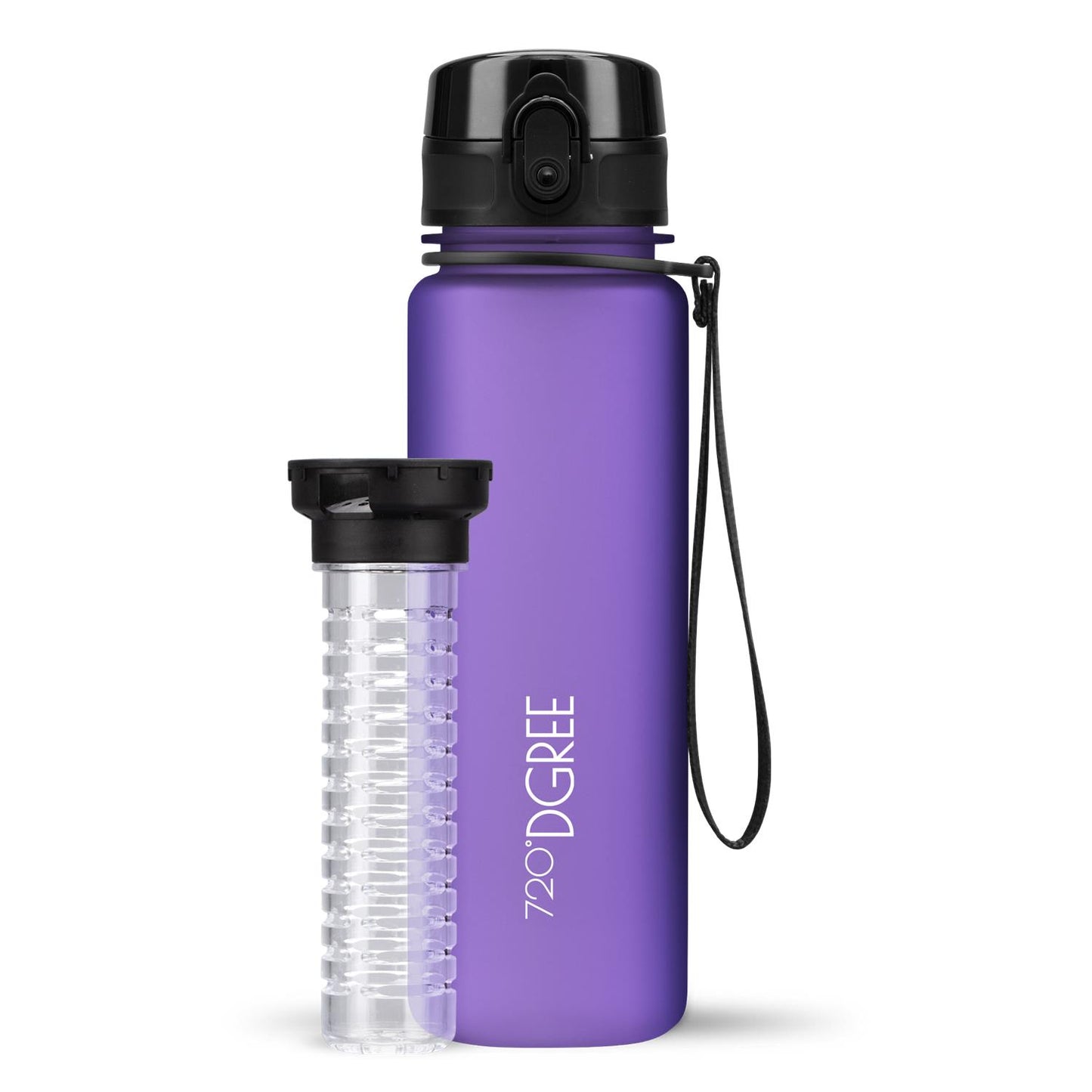 Trinkflasche 720DGREE uberBottle softTouch mit Früchtebehälter 500ml