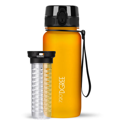 Trinkflasche 720DGREE uberBottle softTouch mit Früchtebehälter 650ml