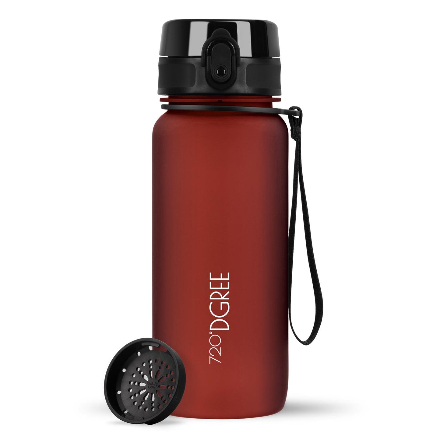 Trinkflasche 720DGREE uberBottle softtouch mit Sieb 650ml