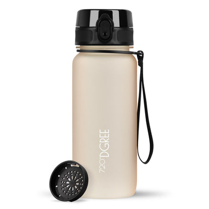 Trinkflasche 720DGREE uberBottle softtouch mit Sieb 650ml