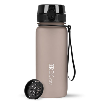 Trinkflasche 720DGREE uberBottle softtouch mit Sieb 650ml