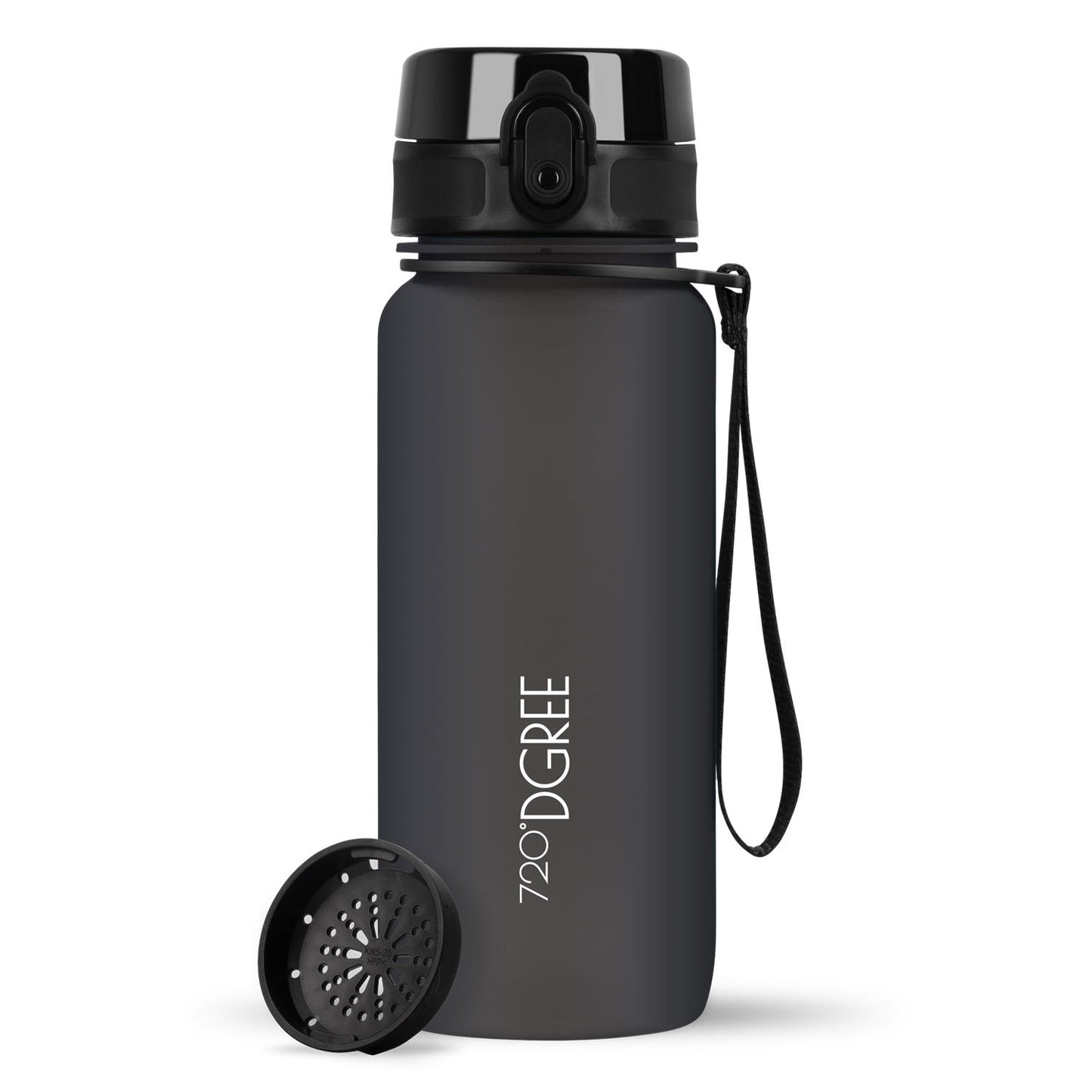 Trinkflasche 720DGREE uberBottle softtouch mit Sieb 650ml
