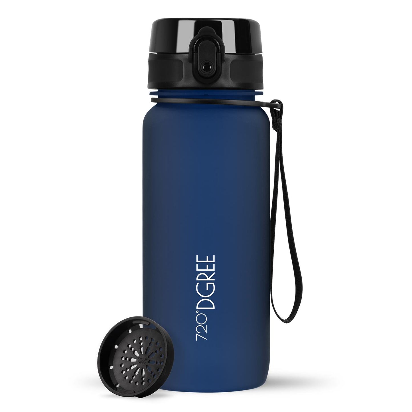 Trinkflasche 720DGREE uberBottle softtouch mit Sieb 650ml