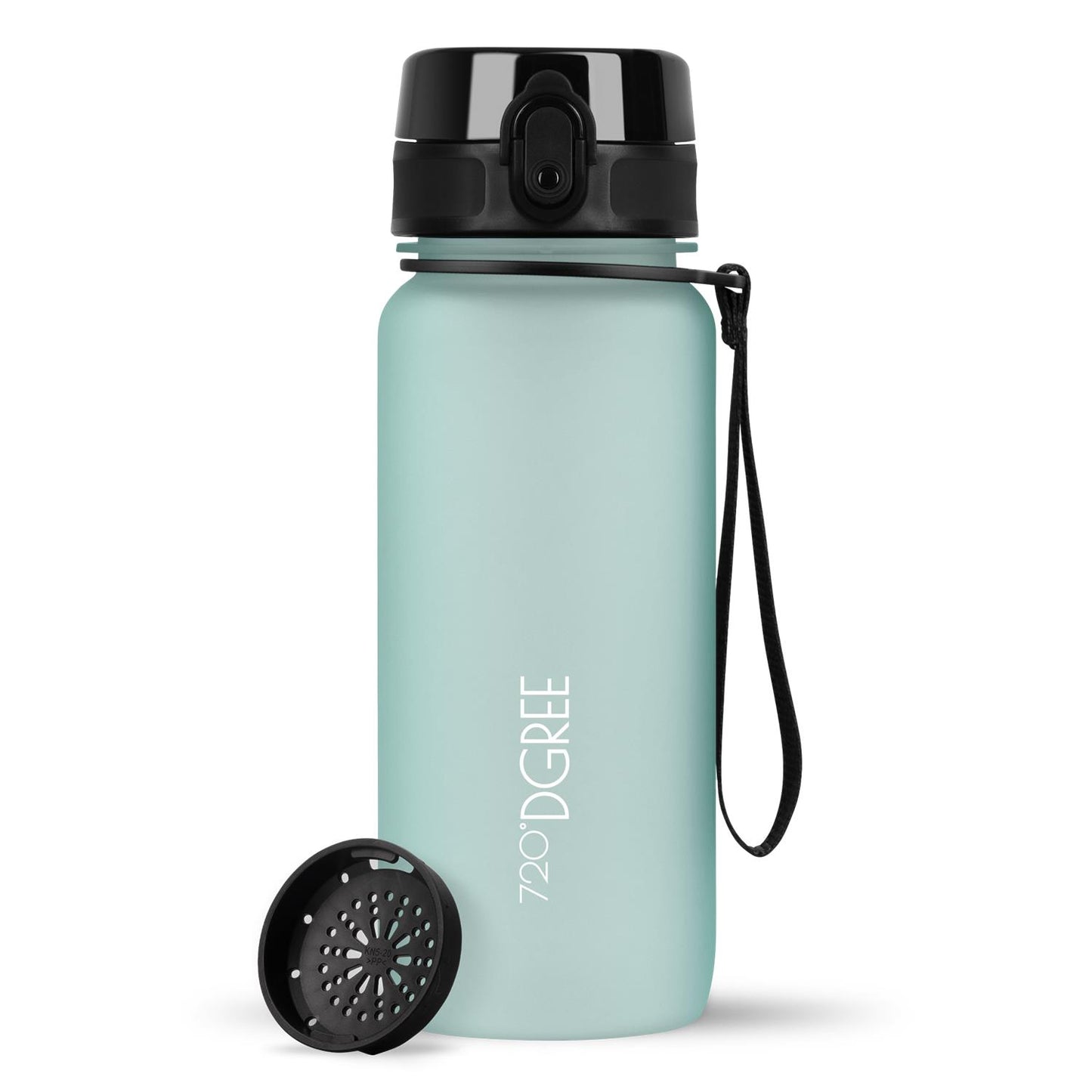 Trinkflasche 720DGREE uberBottle softtouch mit Sieb 650ml
