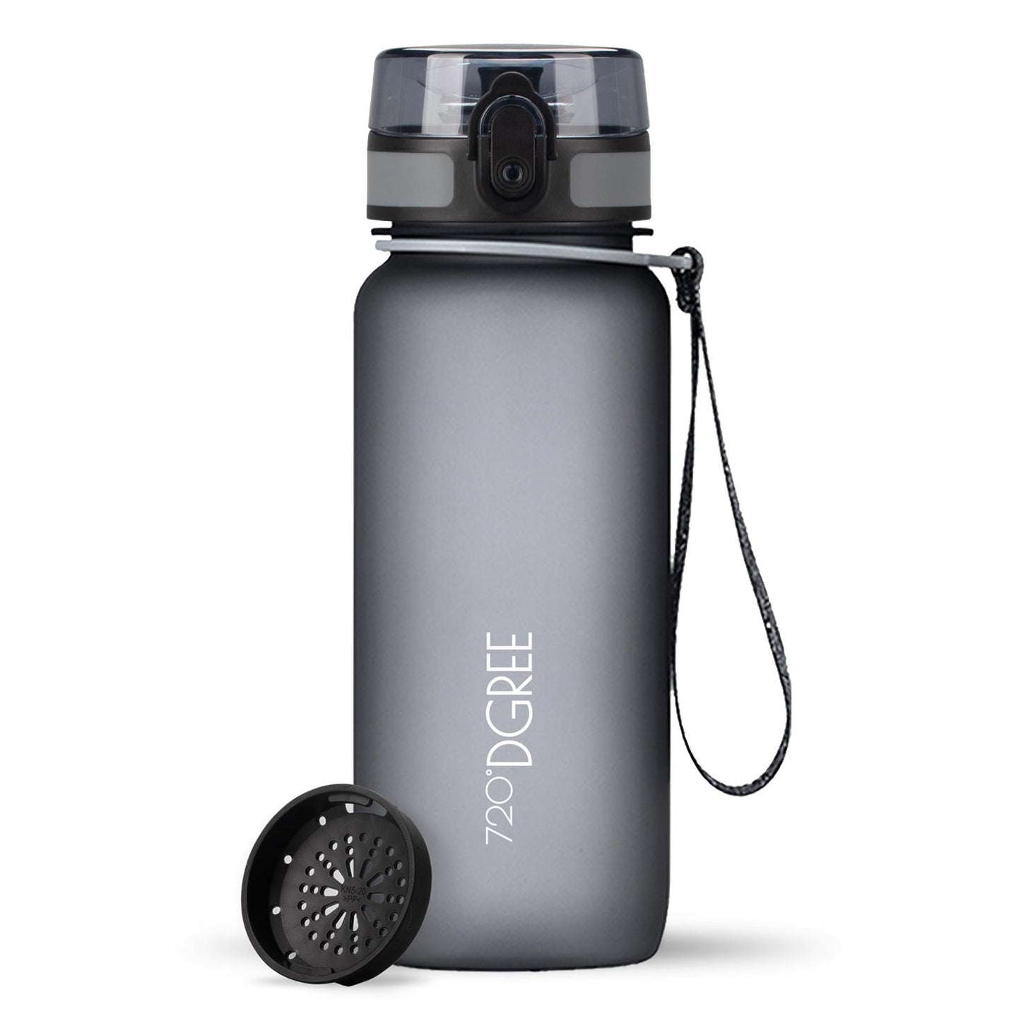 Trinkflasche 720DGREE uberBottle softtouch mit Sieb 650ml